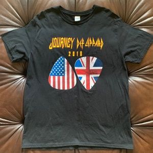 Journey & Def Leppard 2018 Tour Shirt (L)